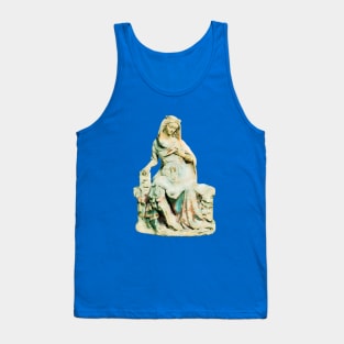 Mary of the Annunciation Watercolor Tank Top